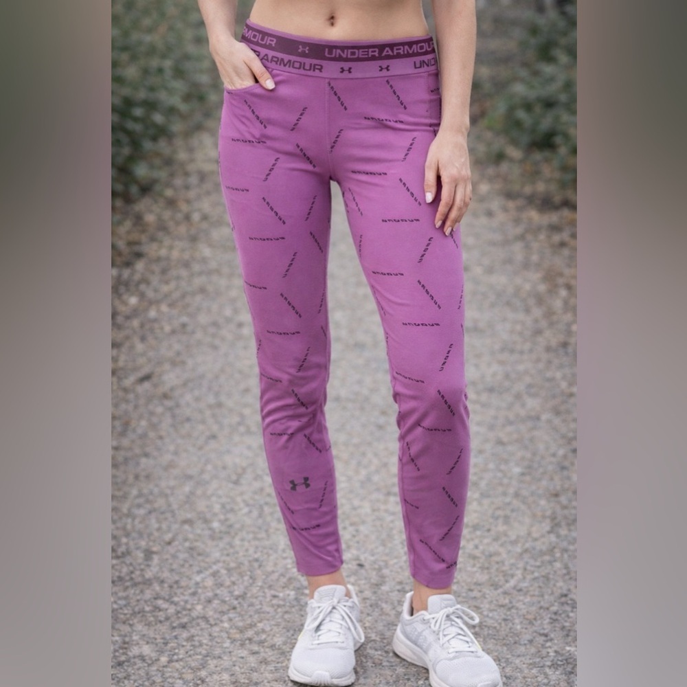 Under Armour Purple Leggings YXL